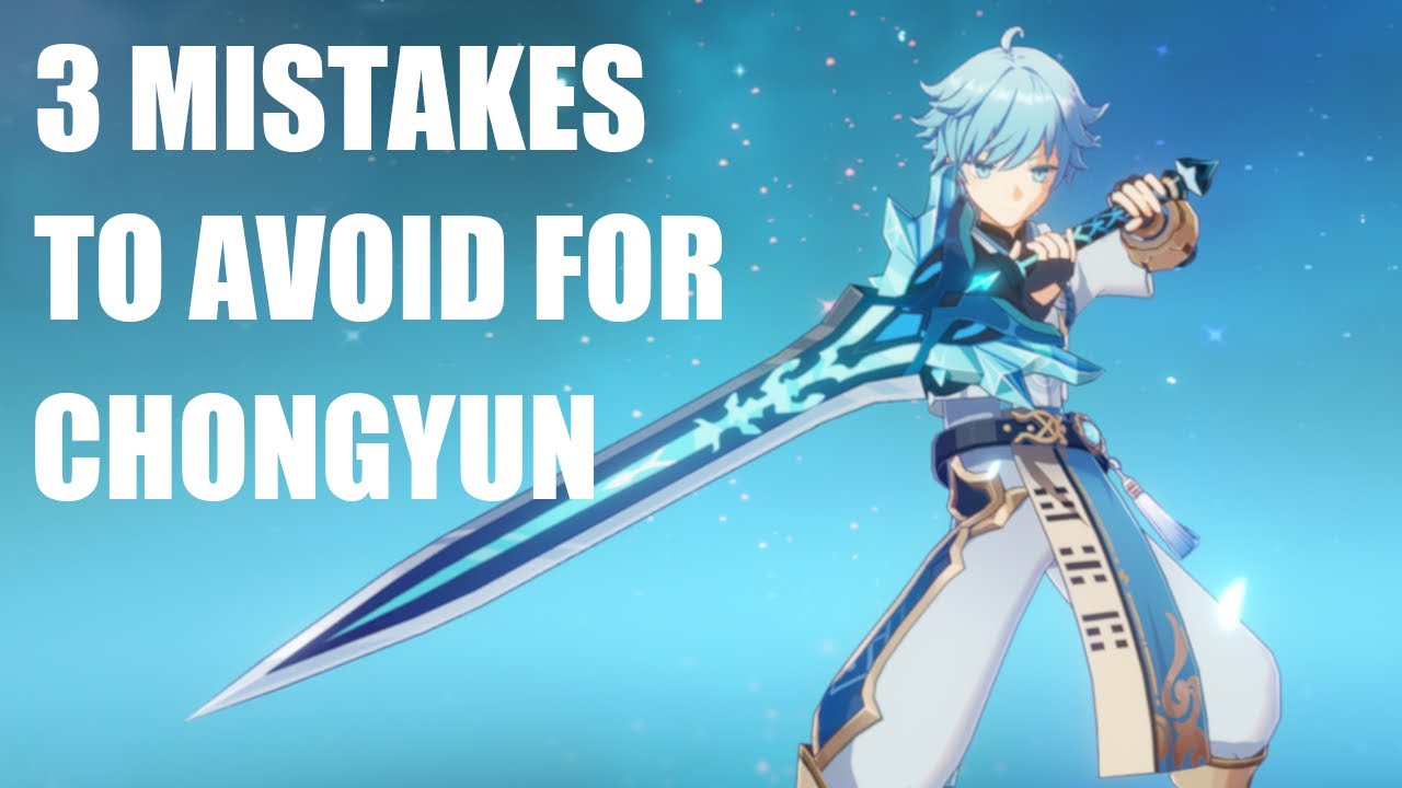 Using the Snow-Tombed on Chongyun? 3 Mistakes You Want to Avoid for Him!