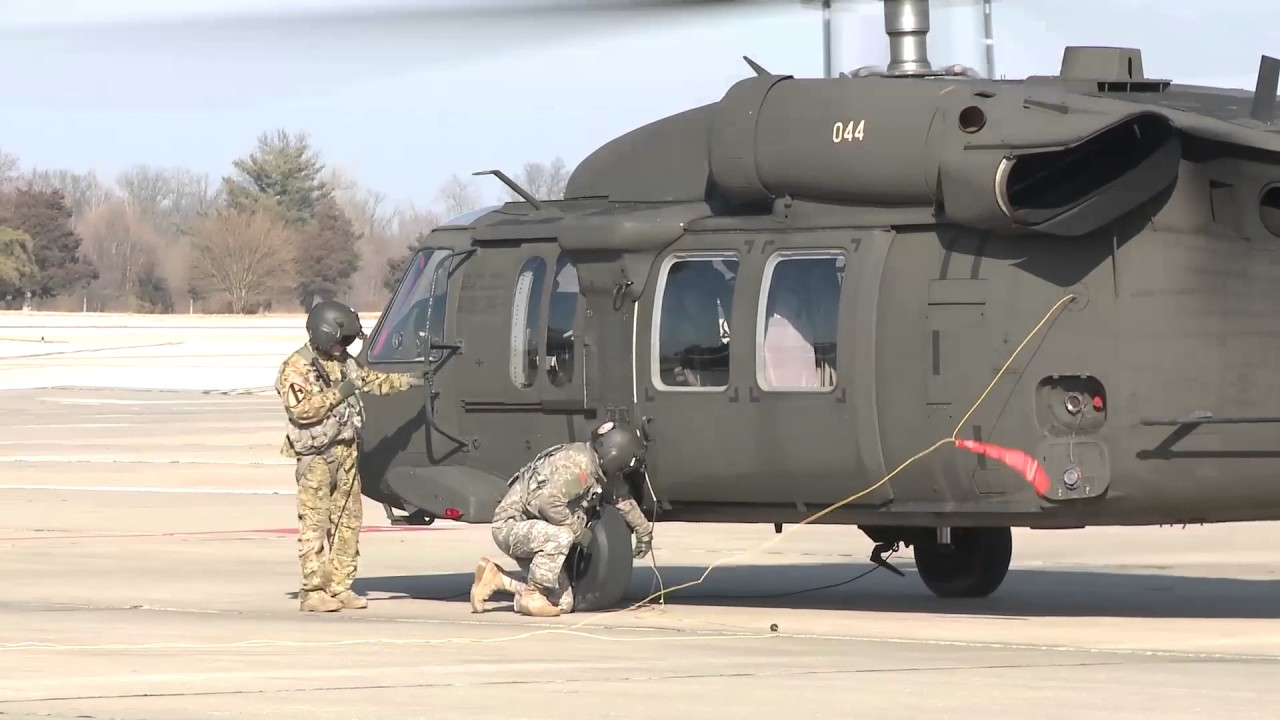 UH-60 Hot Refuel Training