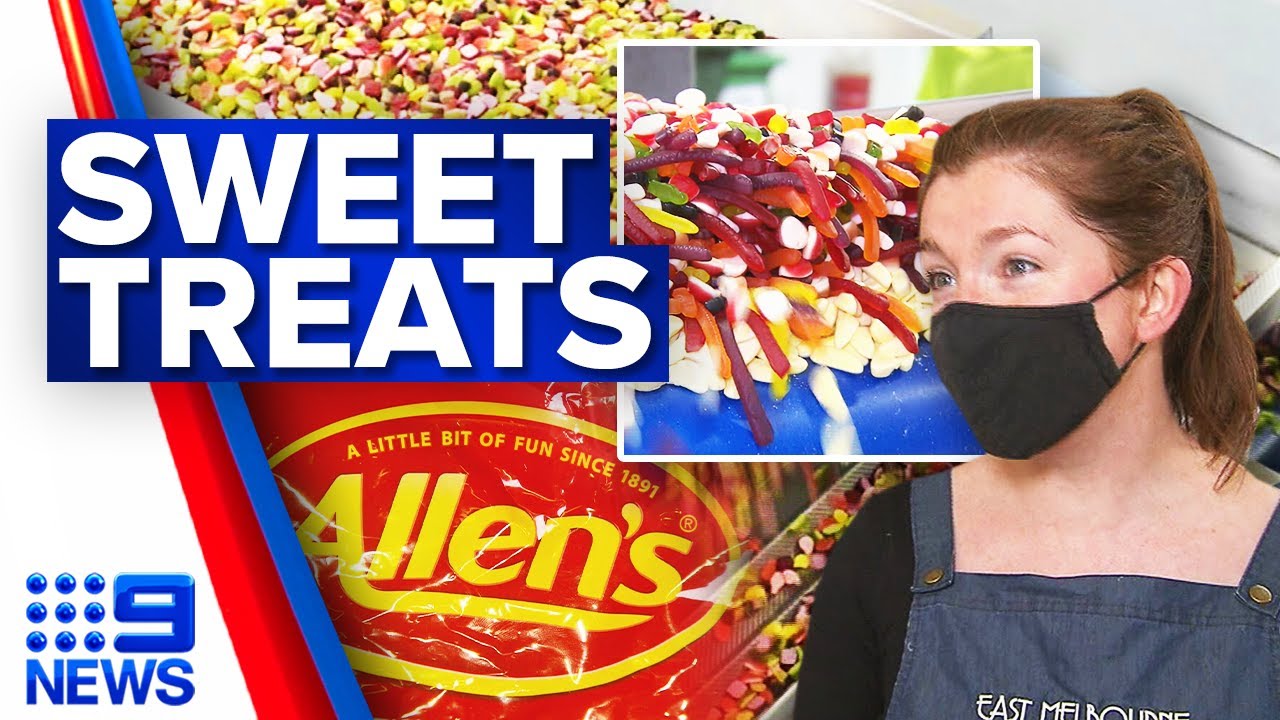 Allen’s celebrates 130 years with new lolly flavours | 9 News Australia