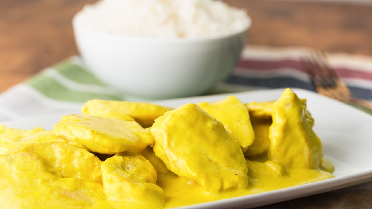 Pollo al curry veloce! - Semplice semplice e in pochi minuti!