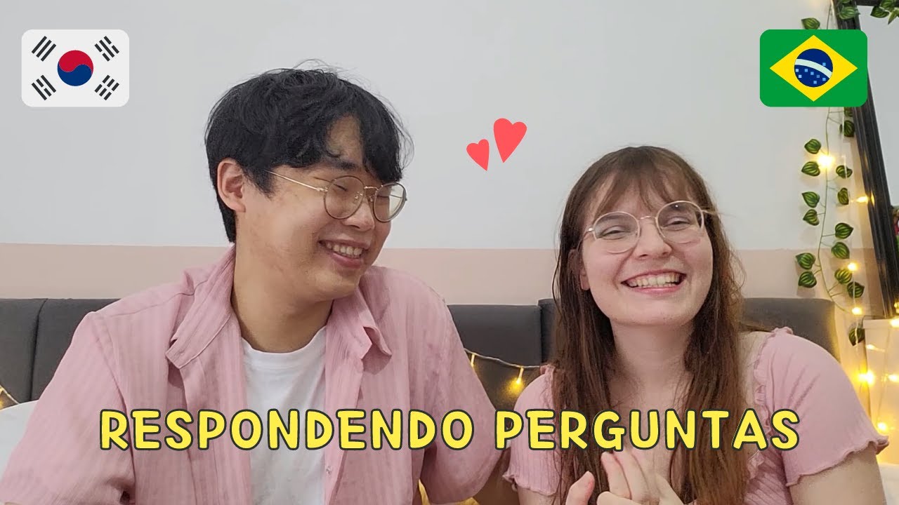Como nos conhecemos? E outras perguntas ~ Casal brasileira e coreano ❤️KR/PT