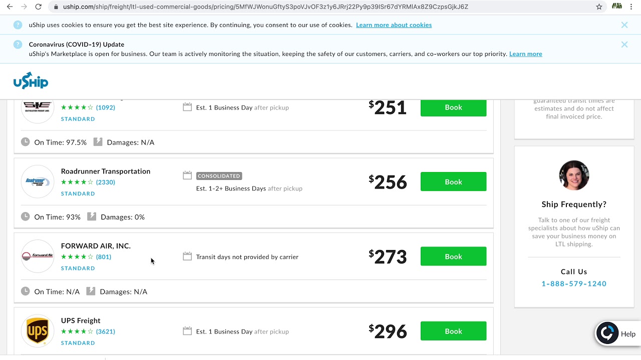How to estimate and book YOUR OWN FREIGHT!
