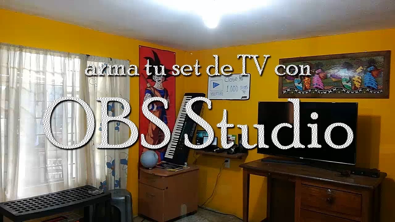 Crea tu estudio virtual con OBS Studio (nivel intermedio)