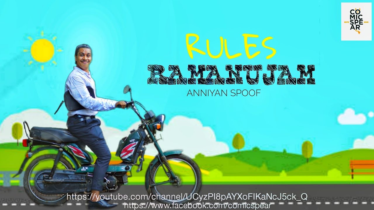 Rules Ramanujam | Comic Spear | Akshay Ashok