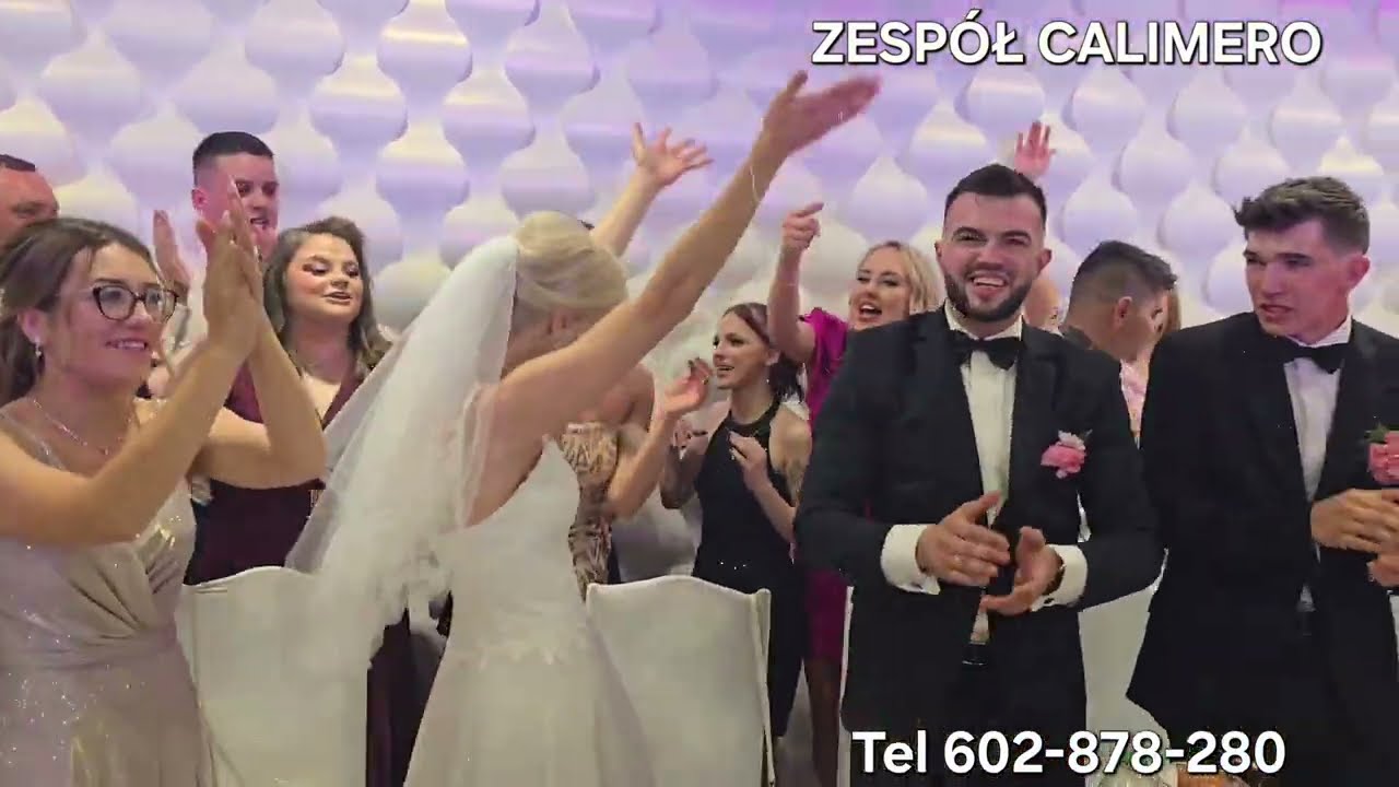 Biesiada Kawalerem być & Daj mi tę noc Zespół Calimero tel.602 878 280