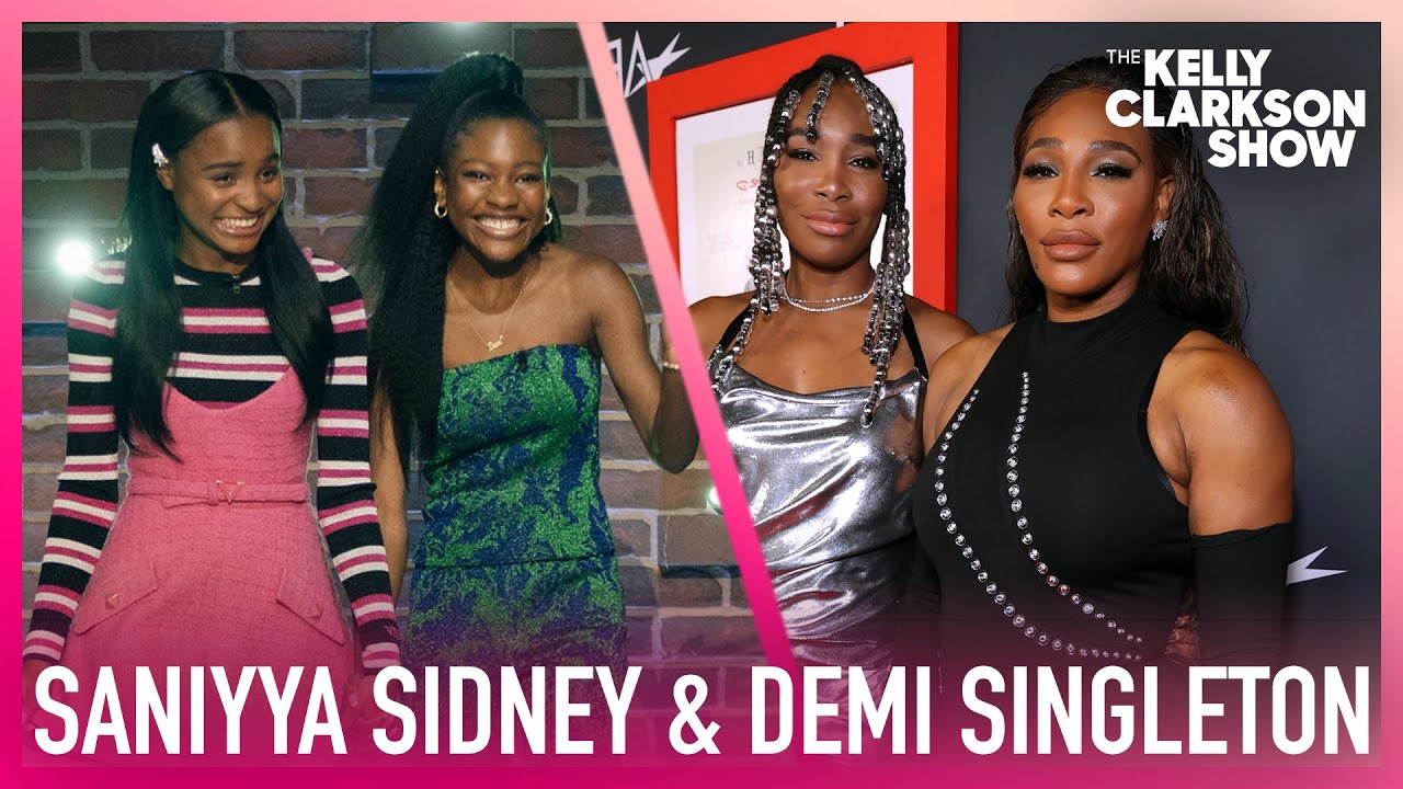 Venus & Serena Williams Surprised 'King Richard' Stars Demi Singleton & Saniyya Sidney On Set