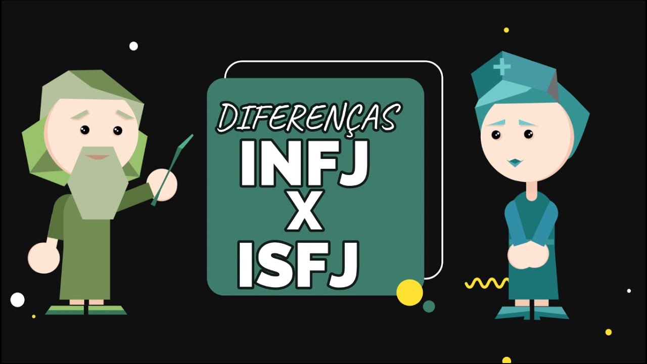 Diferença entre INFJ (o advogado) e ISFJ (o defensor) [ MBTI - As 16 personalidades ]
