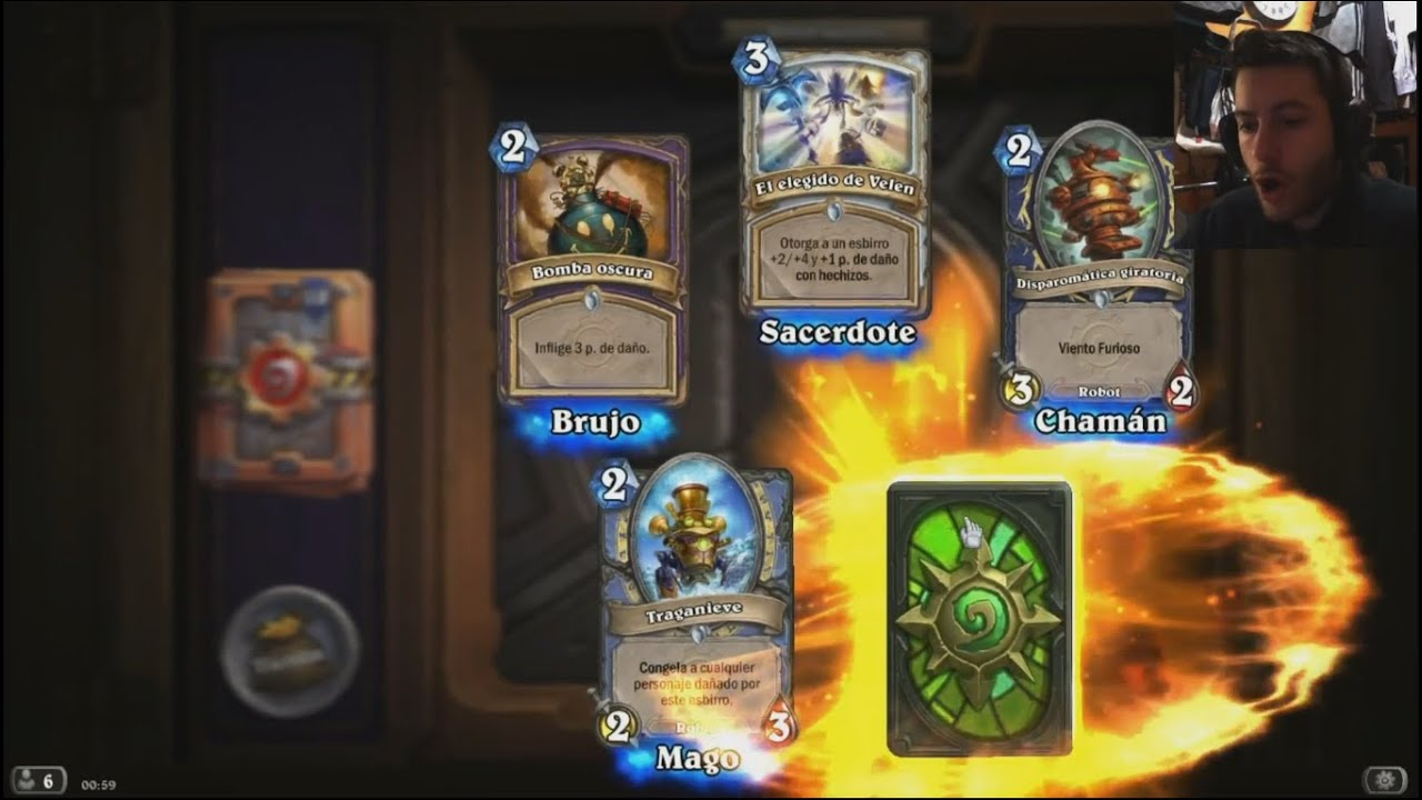 Abriendo 40 sobres (+ los 3 de regalo) de Goblins vs Gnomos | Hearthstone