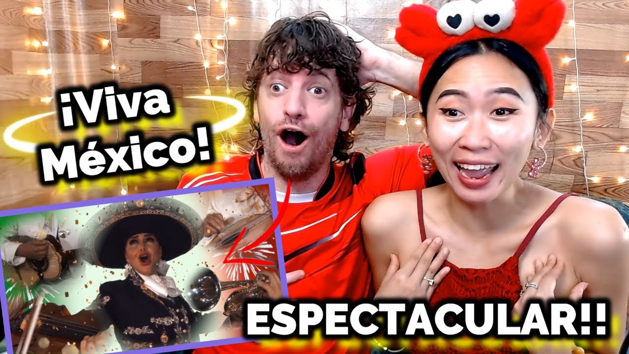 Couple Reacts: Los Mariachi Disney - feat. Aida Cuevas/ Memo Aponte