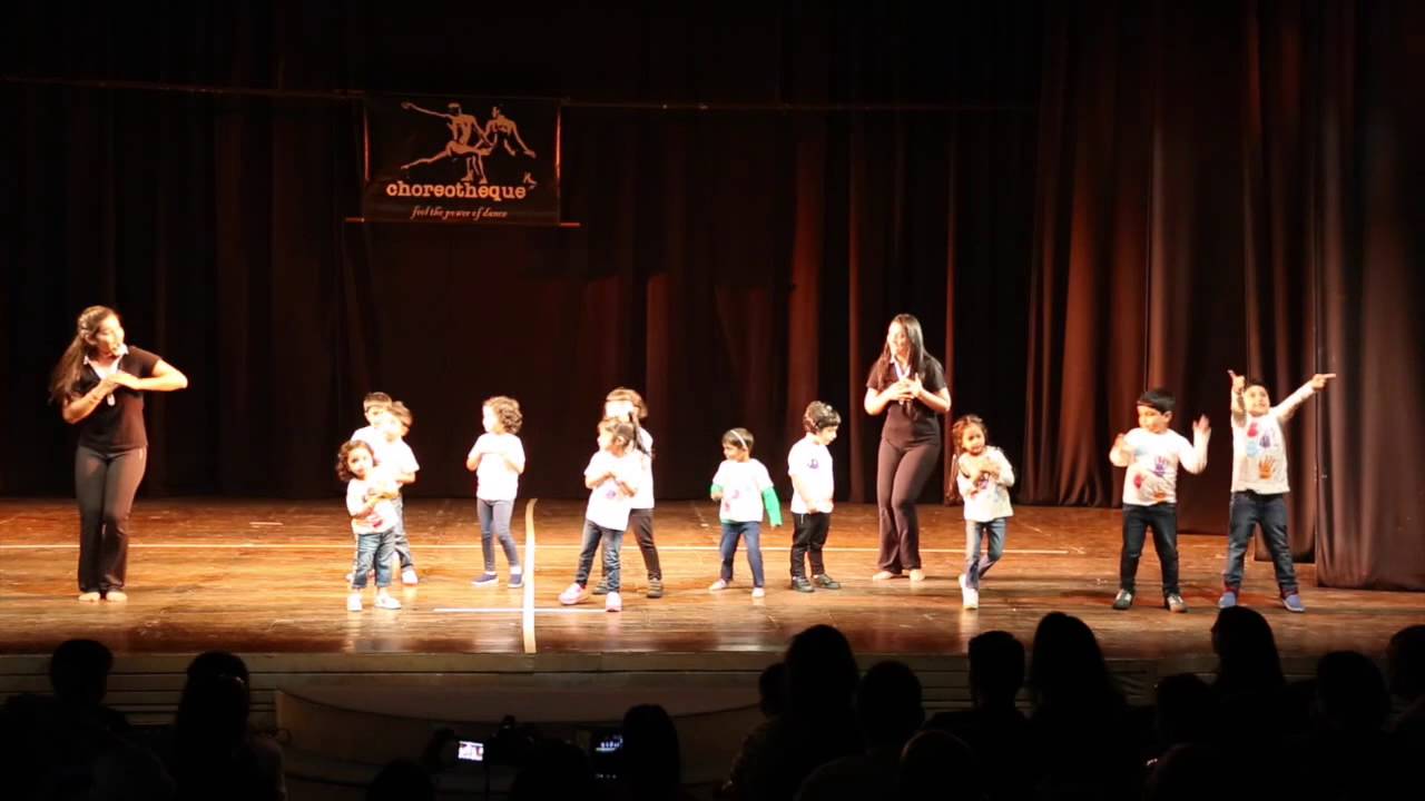 Choreotheque Toddlers batch 1st nov 2015 dance