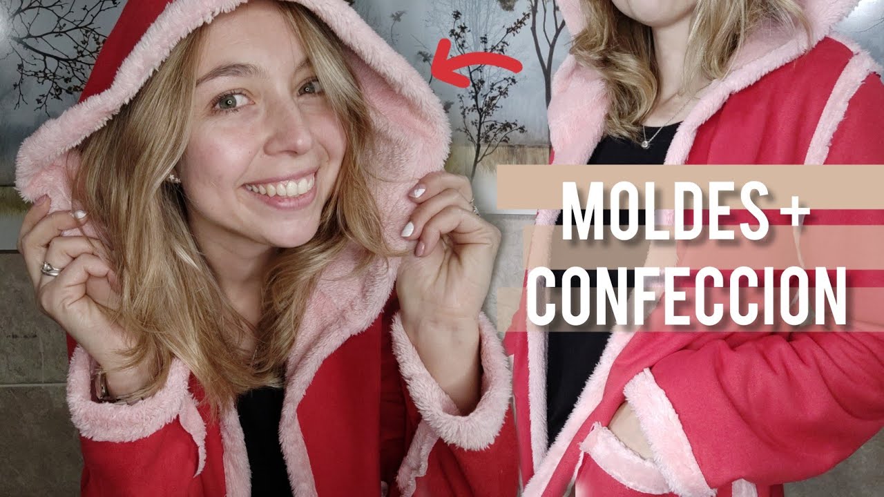 Cómo confeccionar CAMPERA/chaqueta de ABRIGO? 💟 MOLDES  paso a paso +TUTORIAL