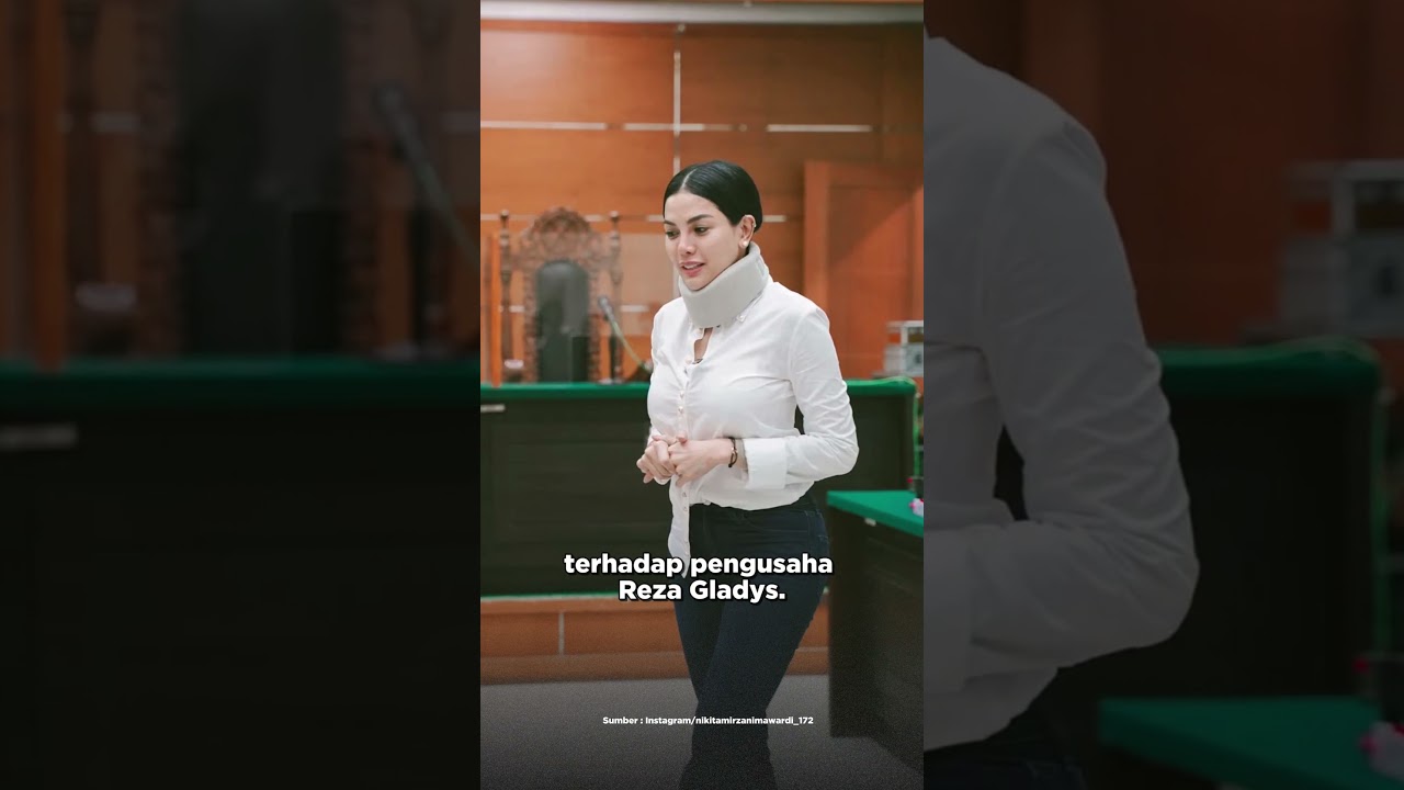 NIKITA MIRZANI DIVONIS 4 TAHUN PENJARA KASUS PEMERASAN REZA GLADYS