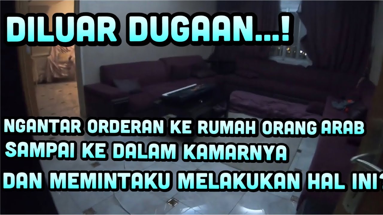 KAGET..! NGANTAR ORDERAN SAMPAI KE DALAM KAMARNYA DAN MEMINTAKU MELAKUKAN HAL INI DI KAMARNYA.?