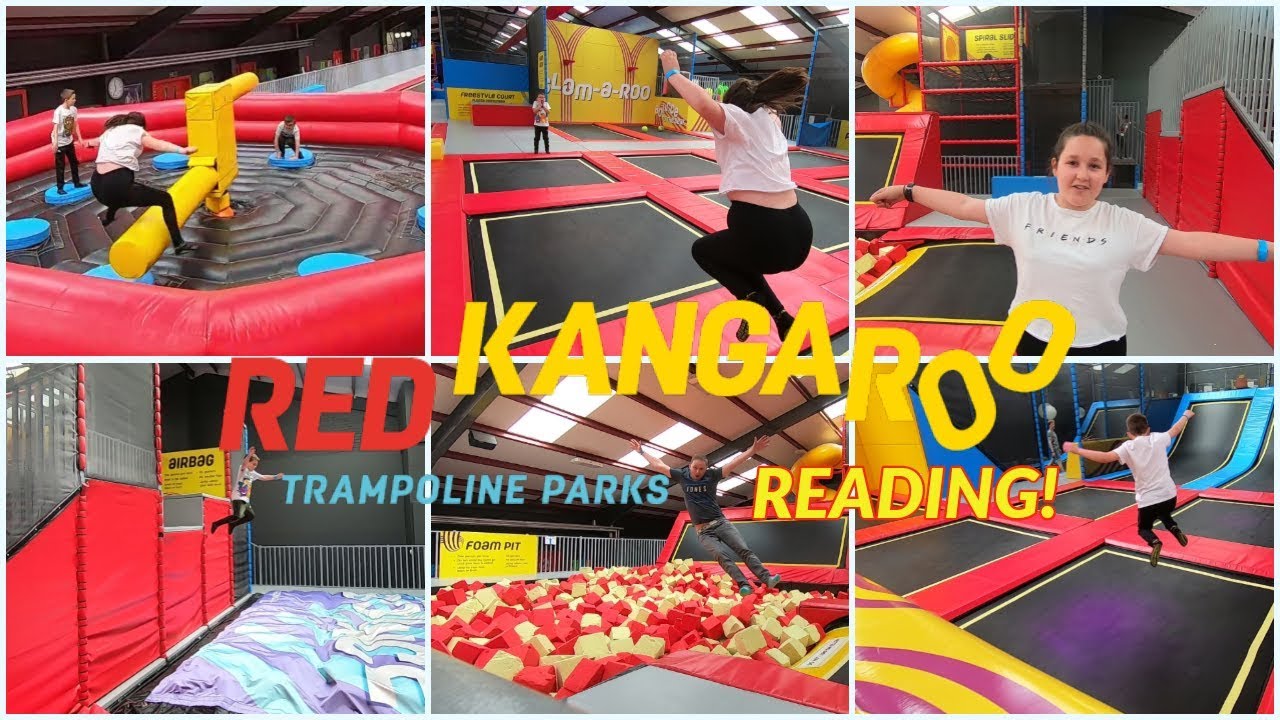 Red Kangaroo Trampoline Park Reading!
