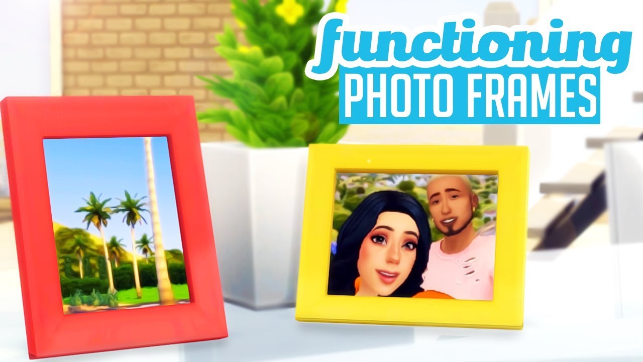 FUNCTIONING PHOTO FRAMES | THE SIMS 4 MOD/CC