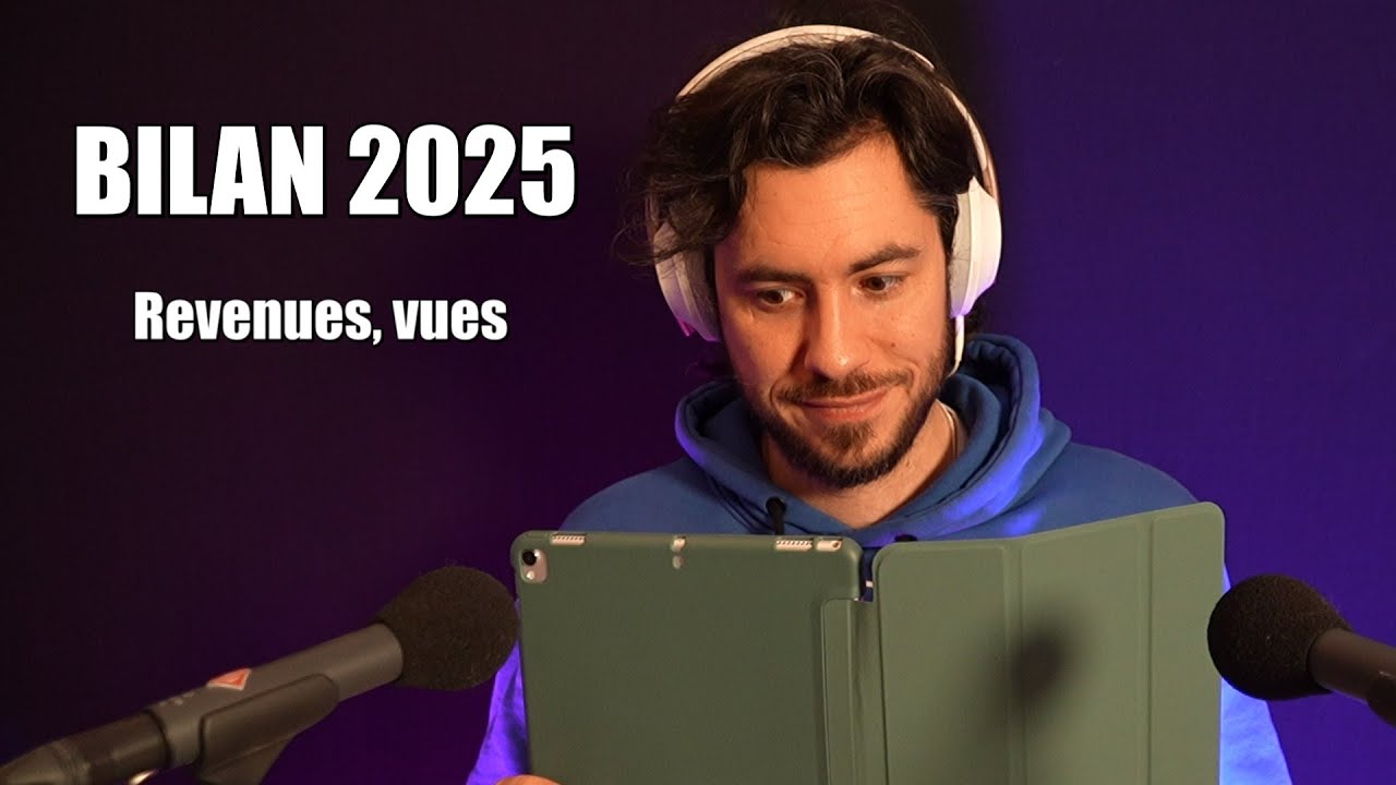 ASMR bilan 2025 d'ASMINOTAUR (revenus, vues, avenir)