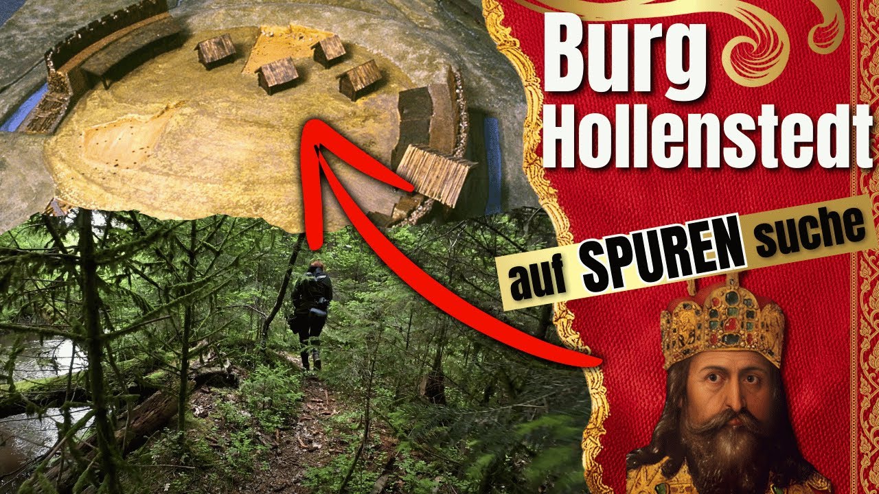 Von Wikingern überrannt - Burg Hollenstedt - Menschen flüchteten in diese Fluchtburg