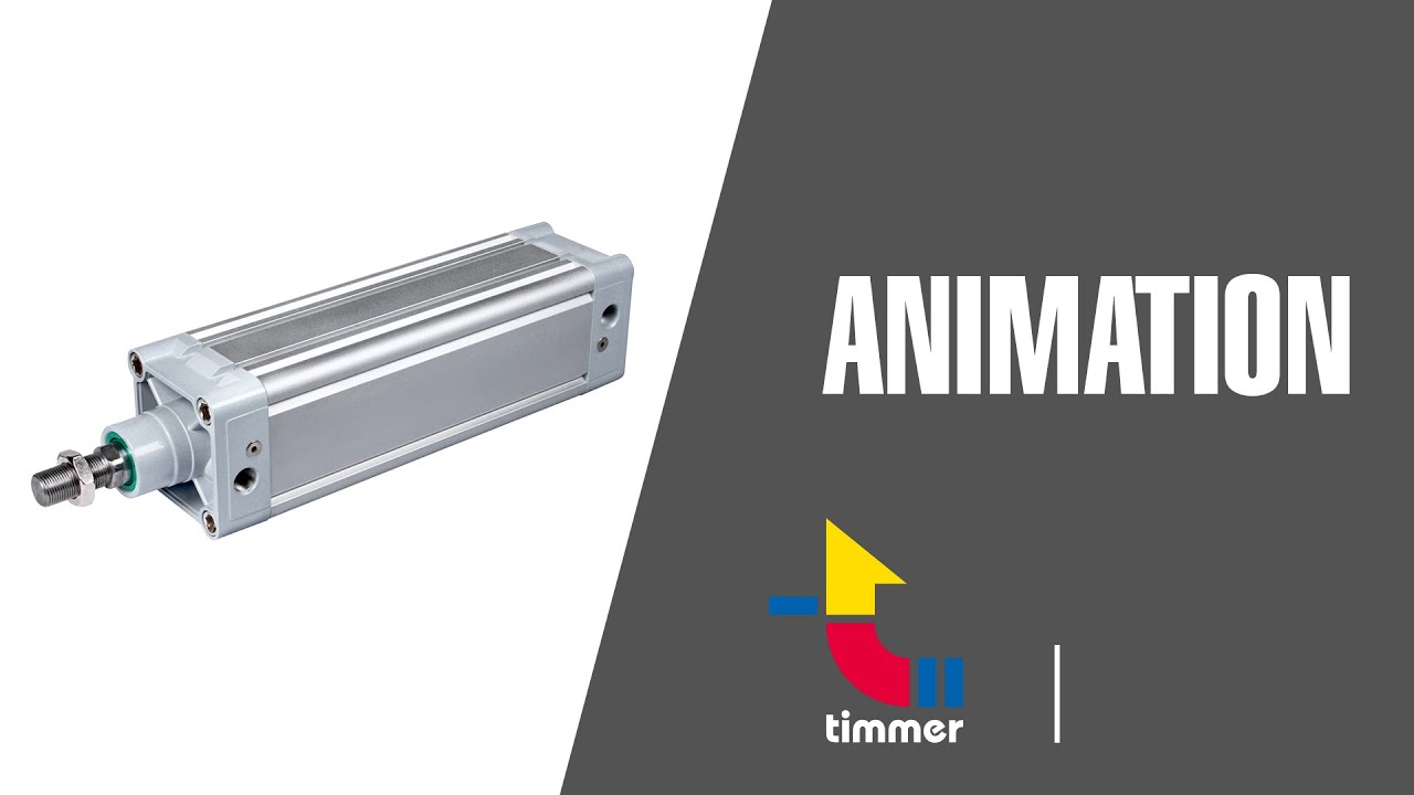 Pneumatische Zylinder, Iso 15552, made by Timmer