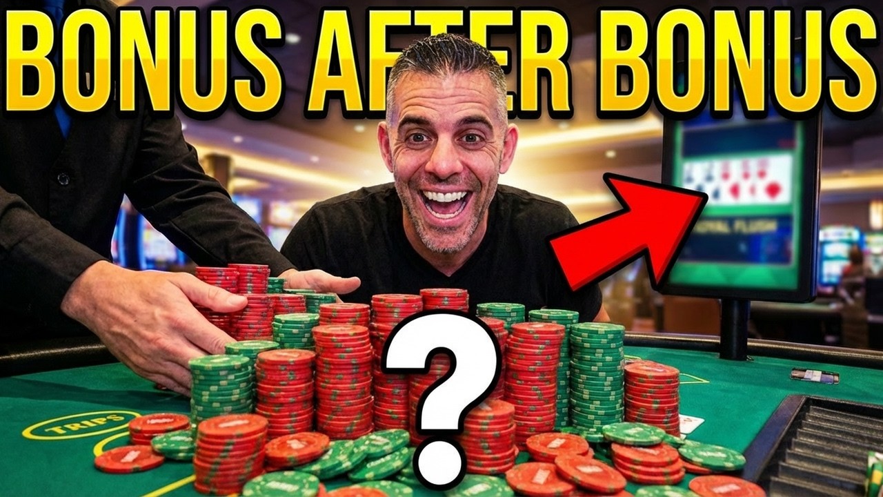Quickest TRIPLE UP With a Side of the MOST Bonuses in a Single Session! Heads Up Hold'em Poker