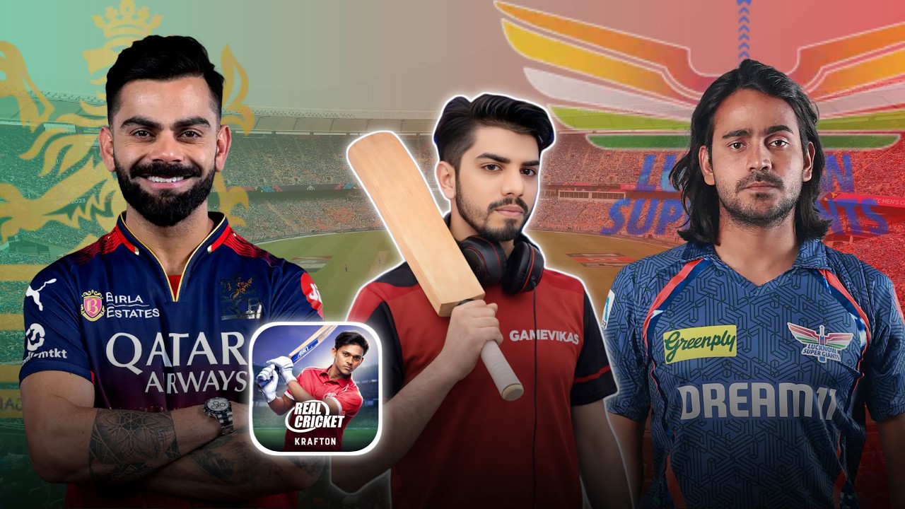 IND vs LSG Final Match Live 🔴 Real Cricket 24 Gameplay | IPL Revenge Match | GameVikas