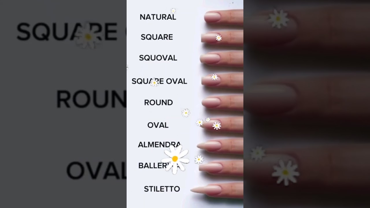 Types of Nail Shapes #nails #nailshapes @Sifatradiantglow