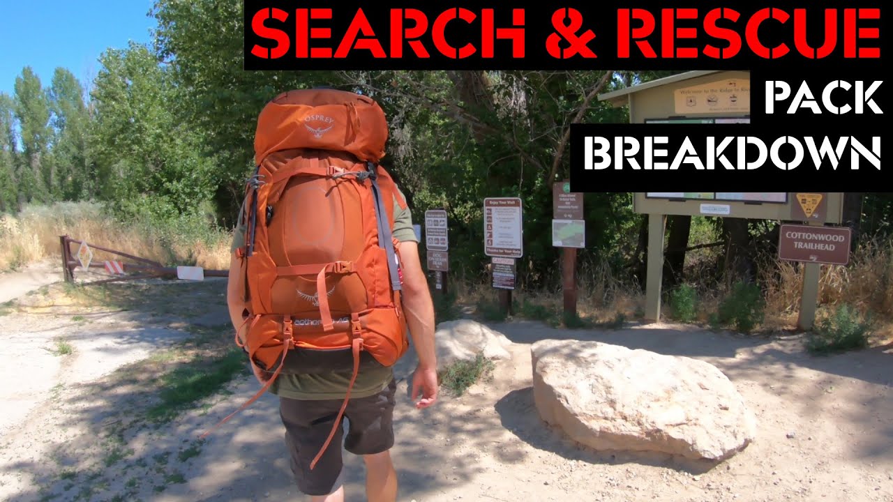 Search & Rescue Pack Breakdown!