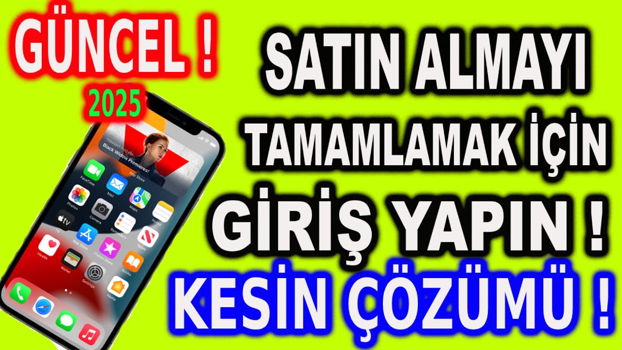 İPHONE Uygulamalarının İndirilmemesi Sorununun Çözümü (2025) | iphone/ios Uygulamaları İndirilmiyor