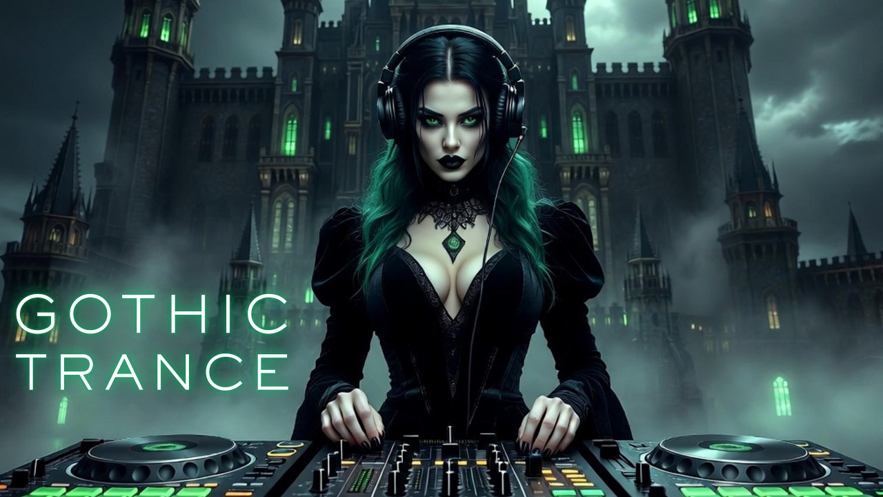 Gothic Trance Cathedral - Dark Hypnotic EDM Mix | Mystic Citadel Vibes
