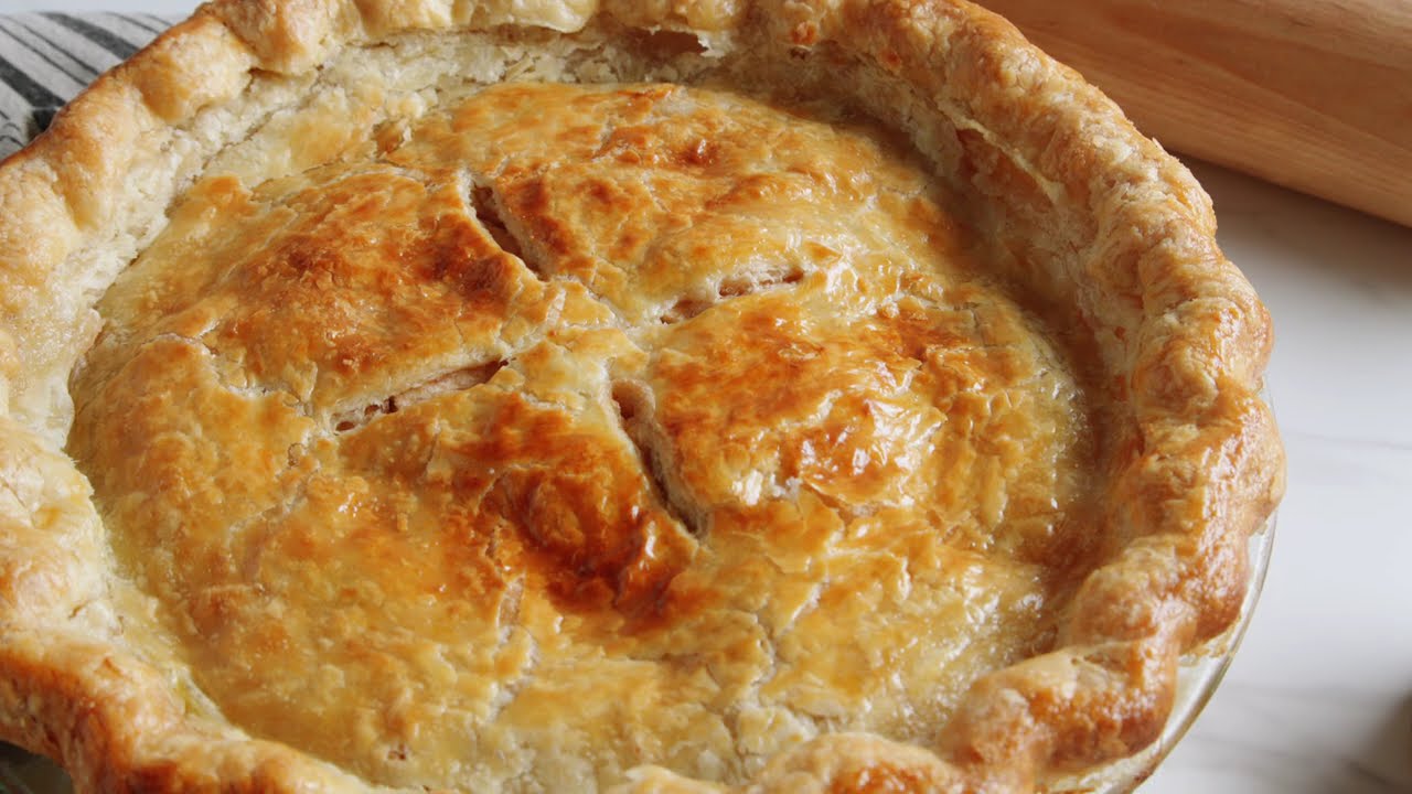 🥧 3-Ingredient Pie Crust: No Fuss, Flaky, Perfect Every Time ✨