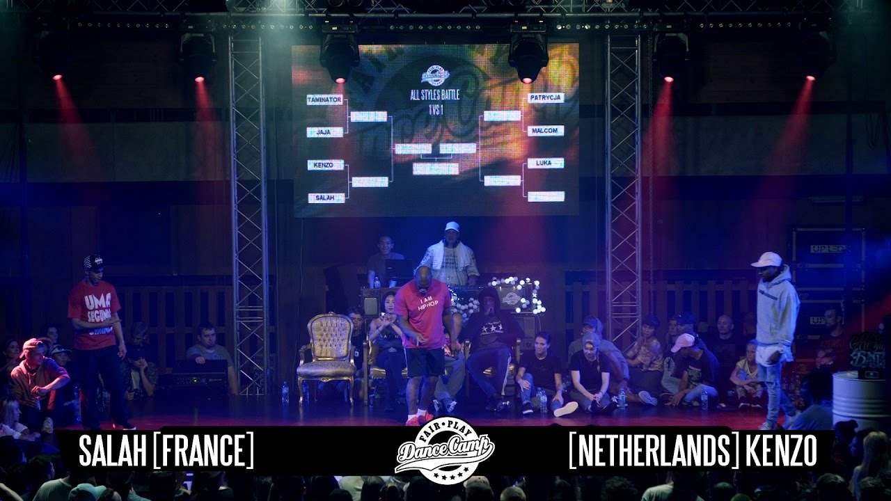 Salah vs Kenzo | Quarter-Final | Fair Play Dance Camp 2016 | All Styles Battle | #15