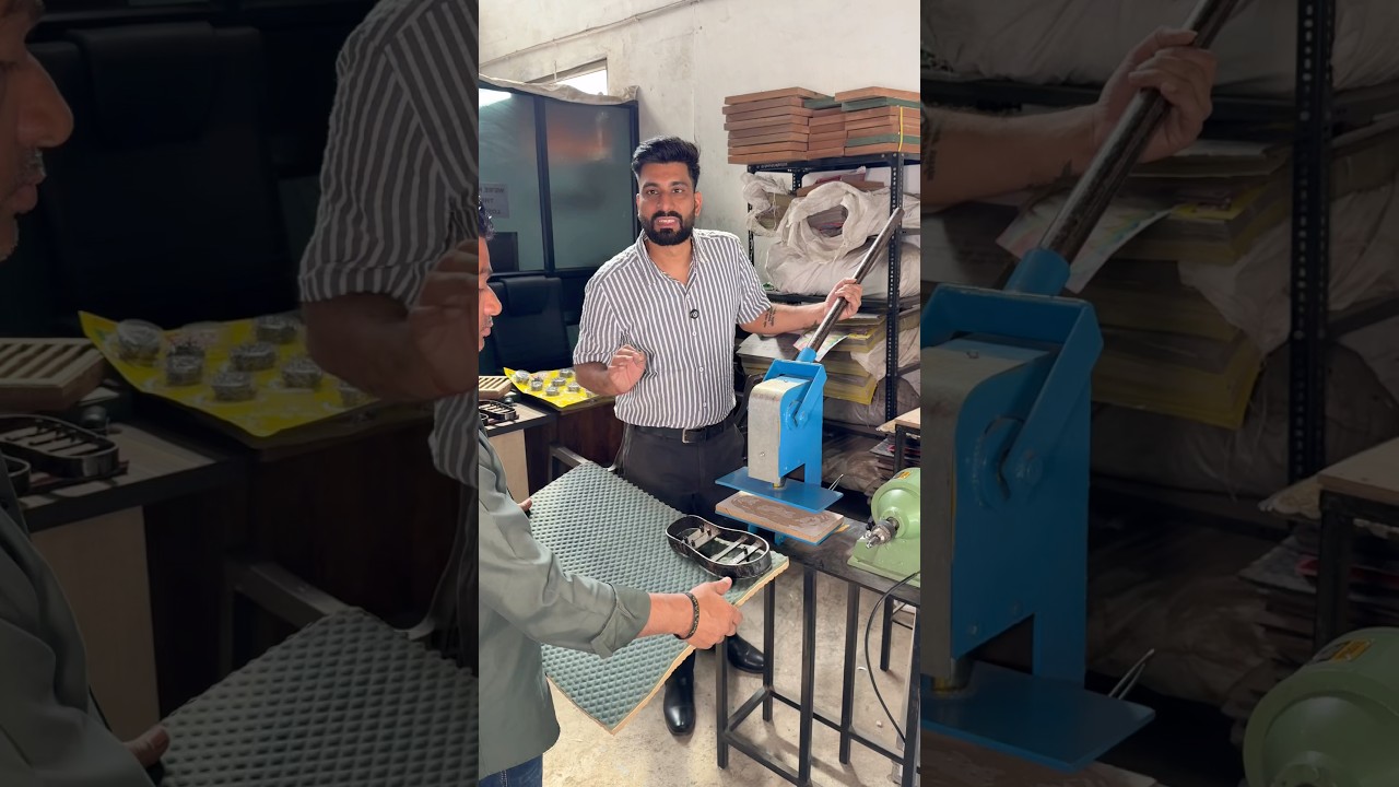 Start a Slipper Business with Small Table-Top Machine 😱 #ytshorts #shorts