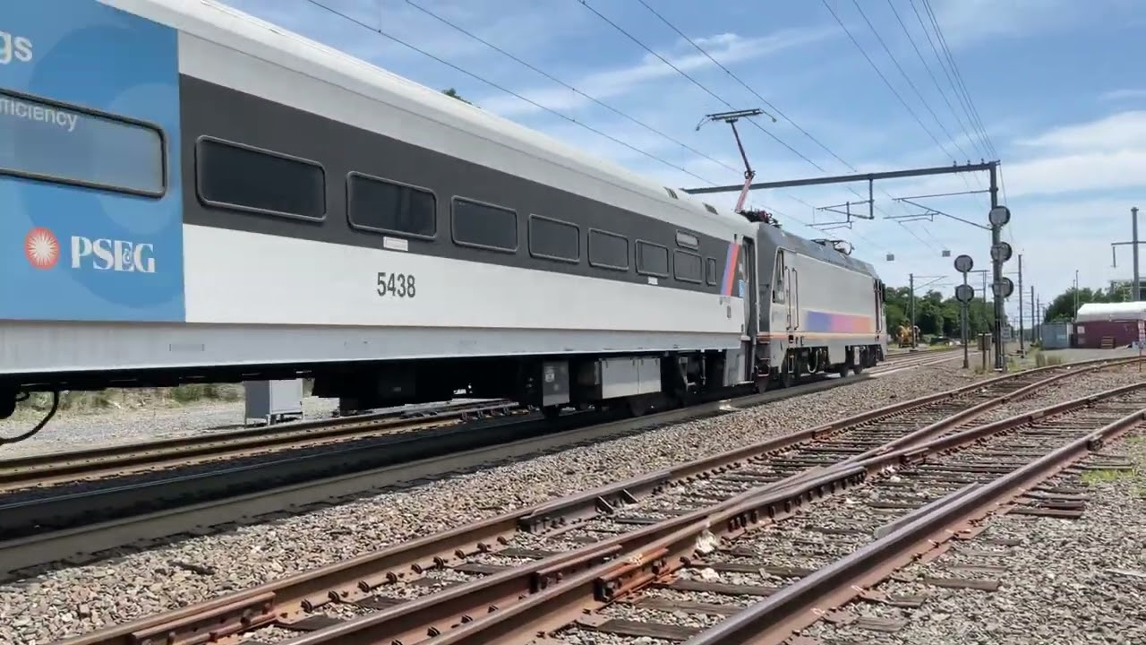 NJ Transit ALP-46A #4649 NJCL Train 7241 Red Bank NJ