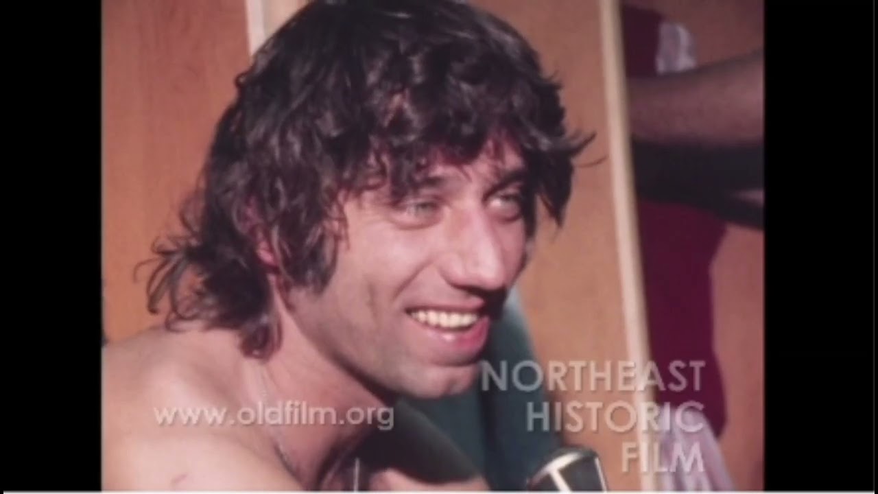 11/17/1974 After beating Patriots, Jets' Joe Namath gives short but wide-ranging interview on future