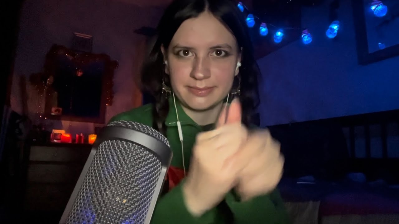 asmr doing your holiday makeup!!