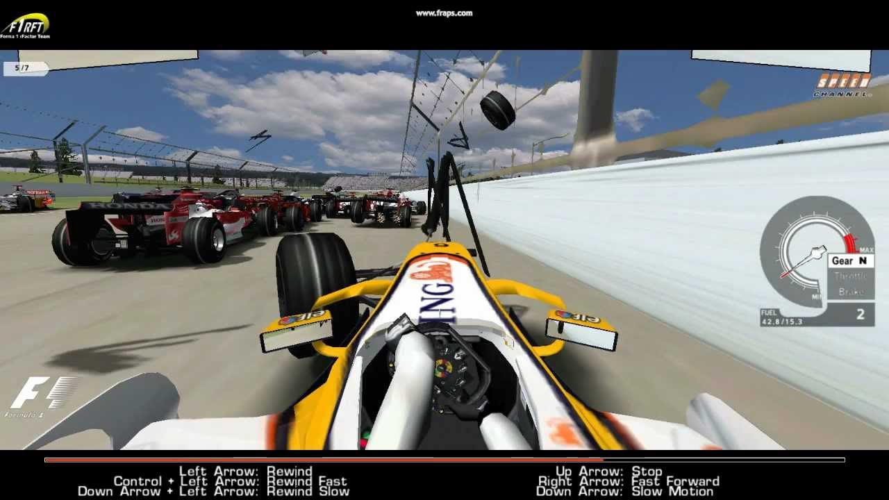 Rfactor Extreme  Crashes 1 (5 min especial)(HD)