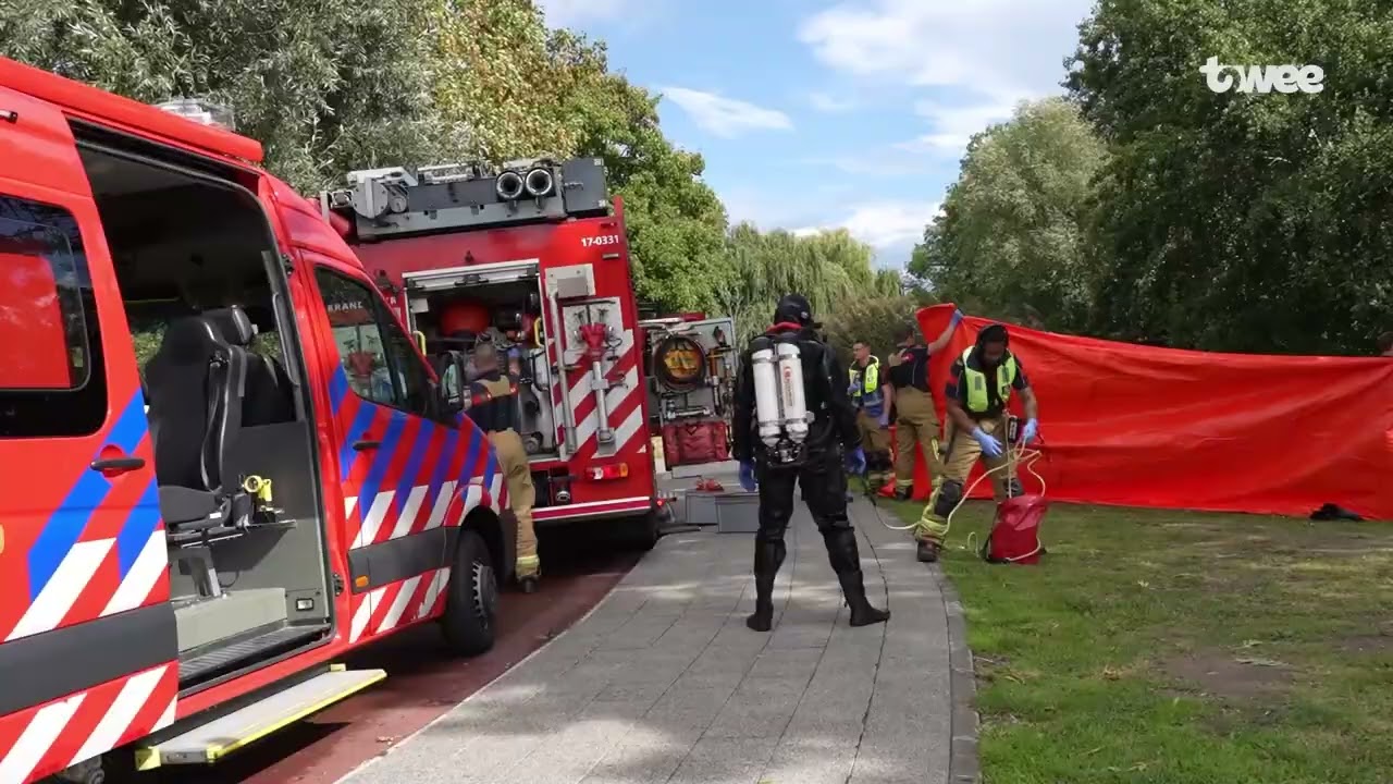 Overleden man aangetroffen in water Vlaardingse Westwijk