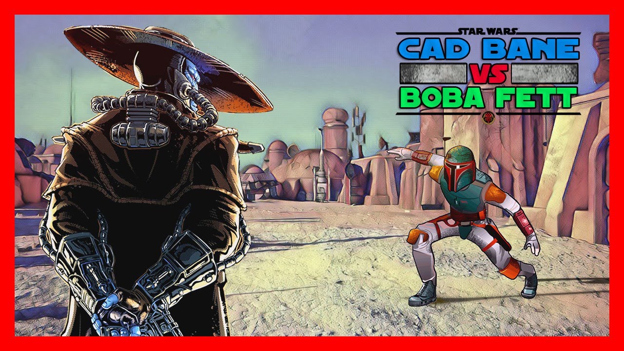CAD BANE vs BOBA FETT subtitulado en español | The Clone Wars Legacy | Unfinished Episodes