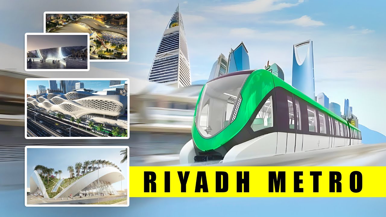 Riyadh's New Metro: 6 Lines, 85 Stations! 🚄