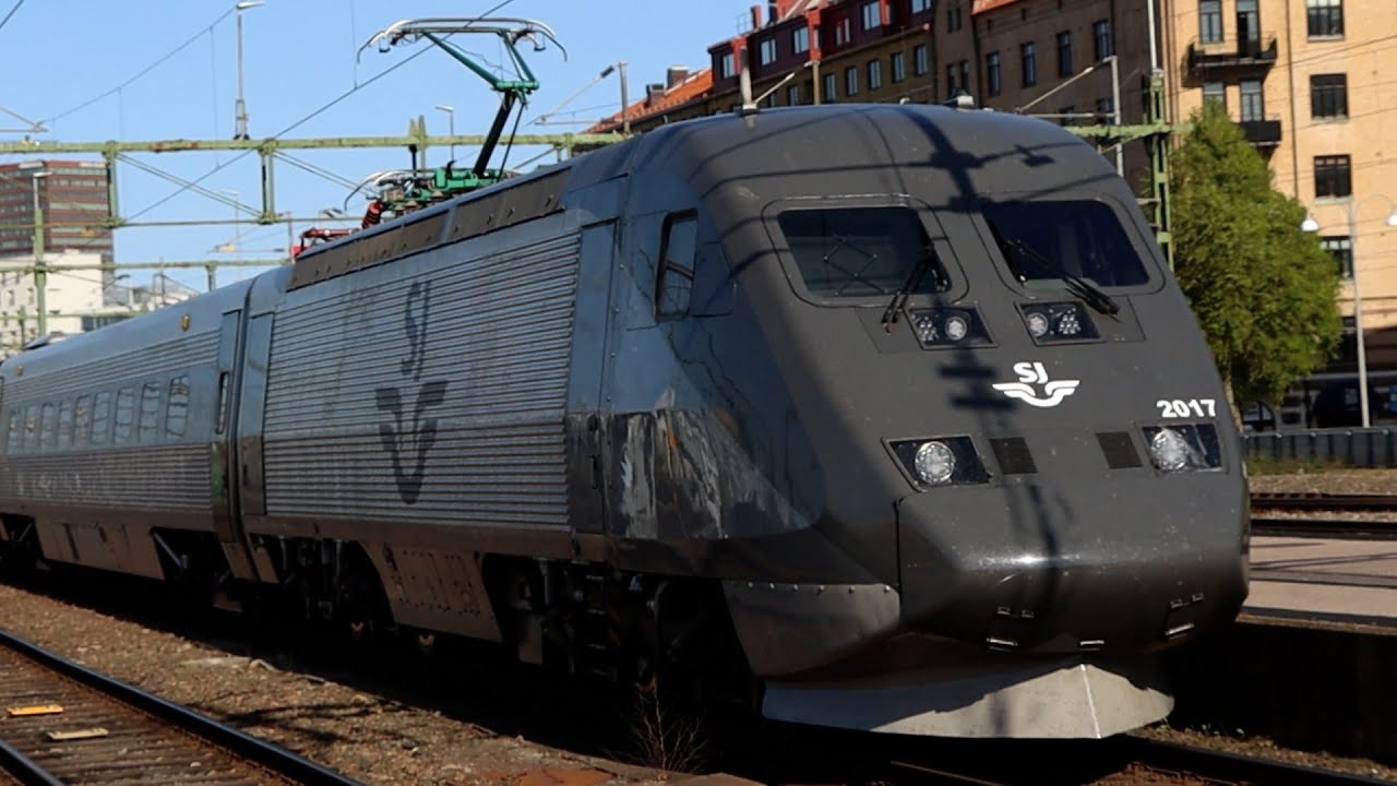 Tåg på Göteborg Centralstation