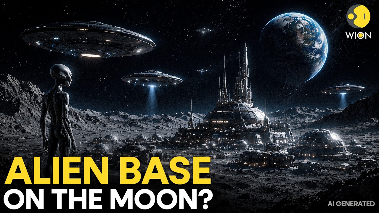 UFO Files: &lsquo;Alien BASE&rsquo; on the Moon&rsquo;s Dark Side? Secret NASA Audio Recording Leaked? |WION Originals