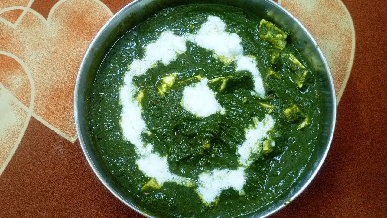 Paalak paneer 