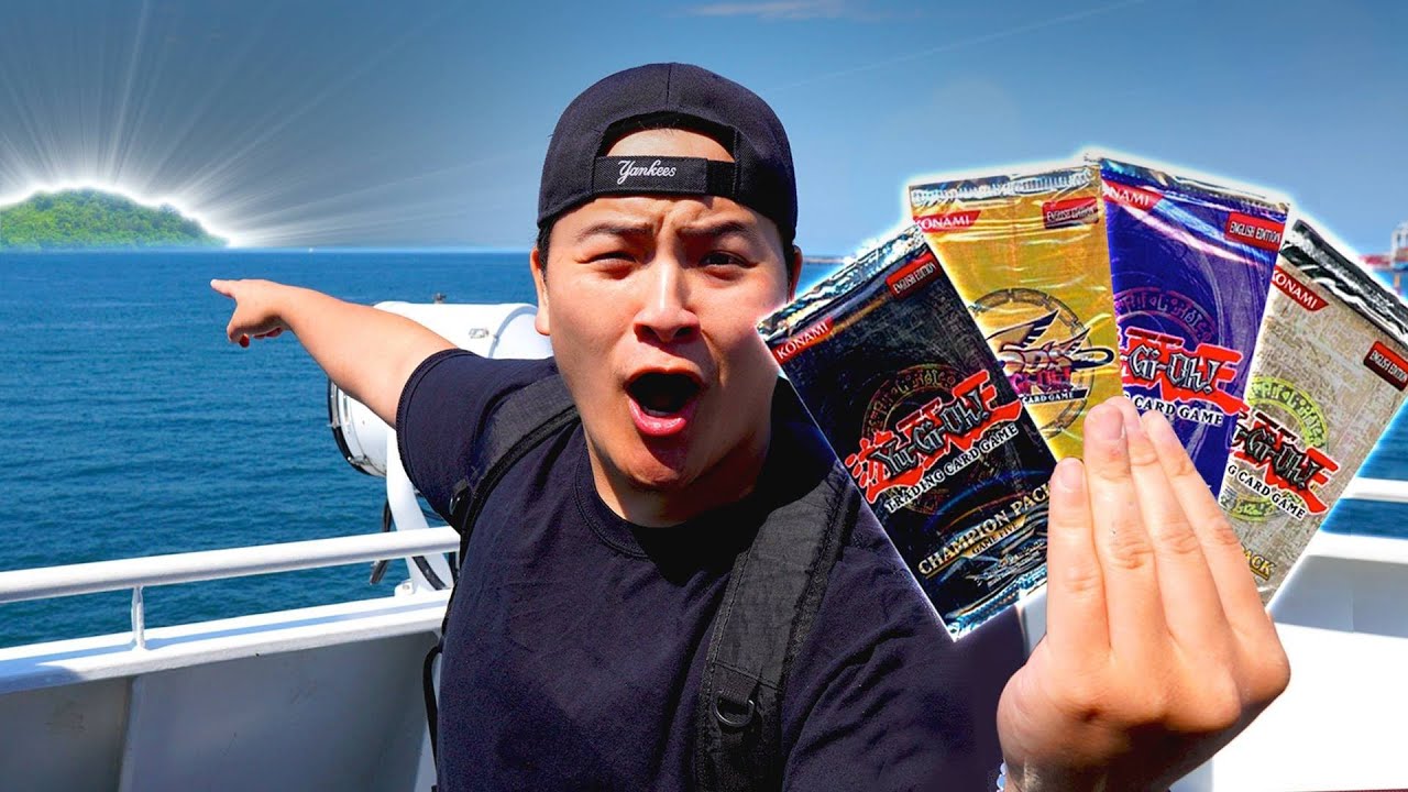 I FOUND A VINTAGE YU-GI-OH! CARD SHOP ON A REMOTE ISLAND! (Craziest TCG Card Shop Tour EVER)