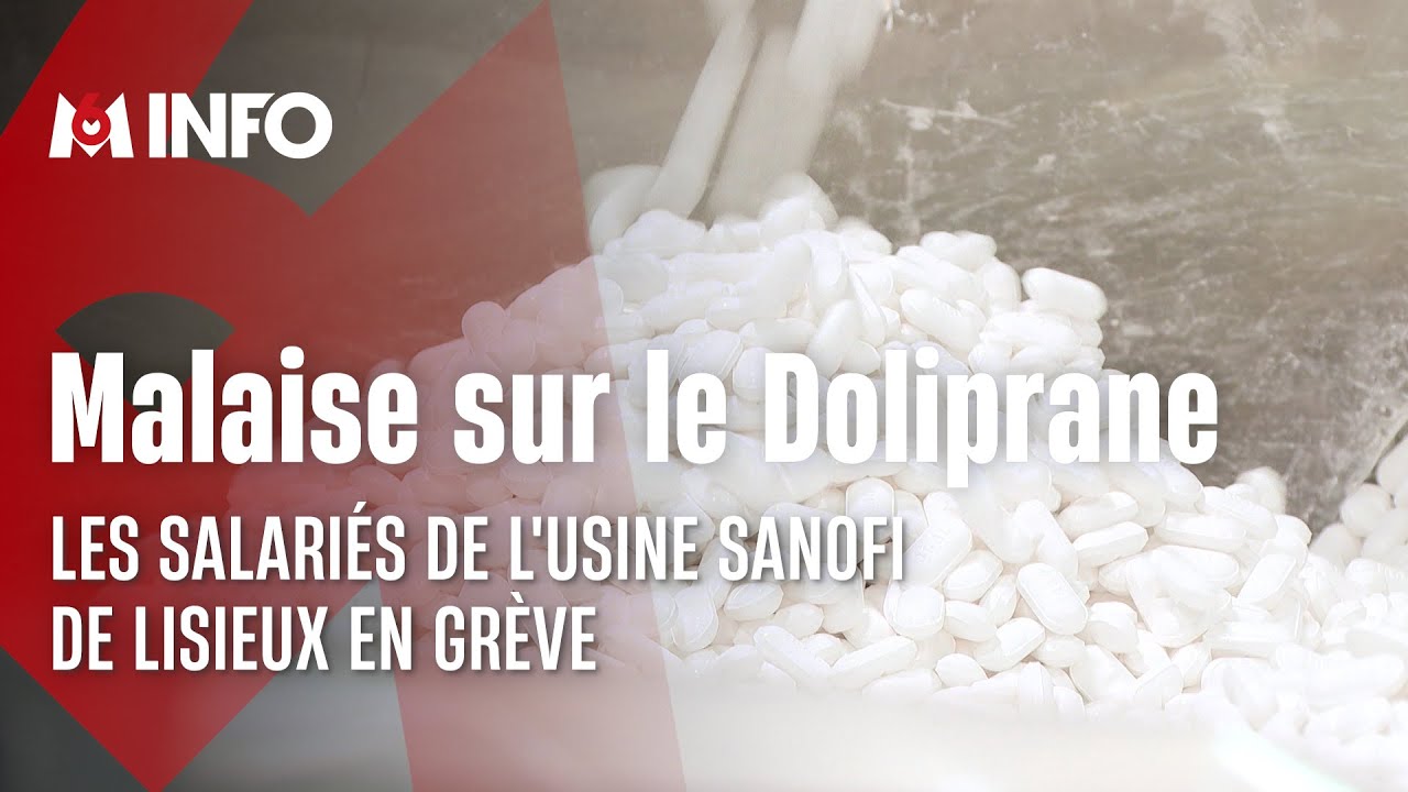 Doliprane : l'inquiétude des salariés de l'usine Sanofi à Lisieux