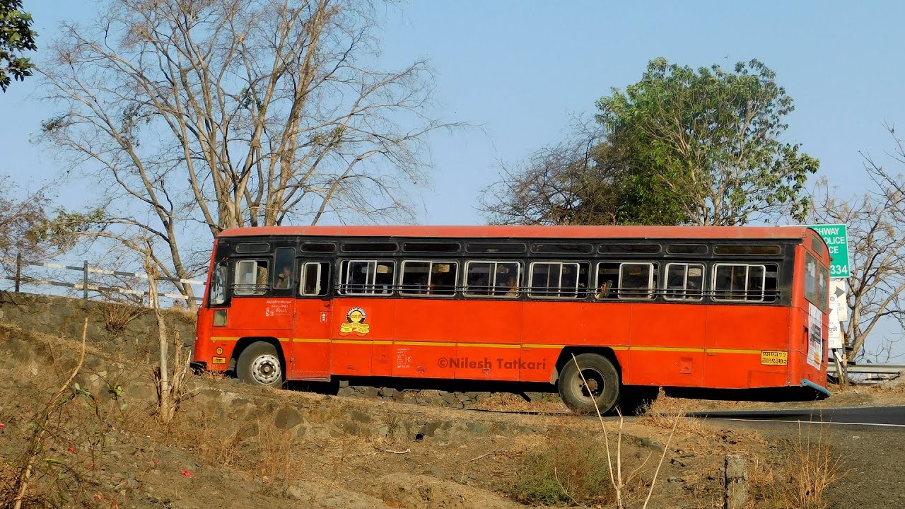 CHASING MSRTC BUS ON OLD MUMBAI PUNE HIGHWAY | KHANDALA GHAT, MAHARASHTRA