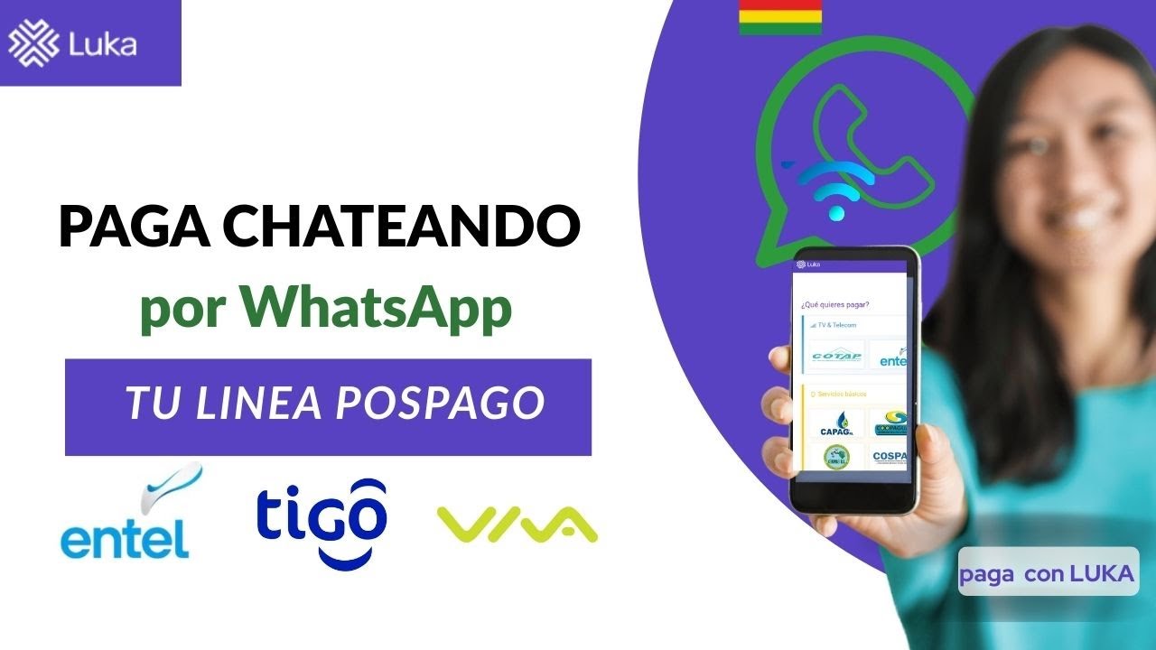 pago factura de entel por WhatsApp