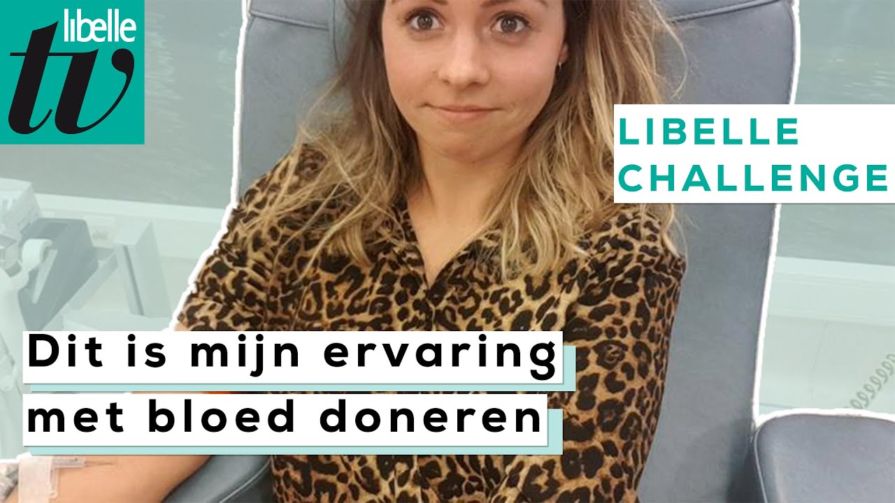 Zo werkt bloed doneren - Libelle Challenge