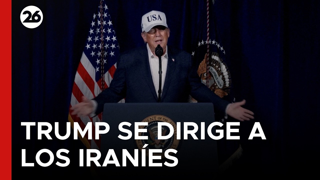 🚨 EEUU | Donald Trump le habla directo a los ciudadanos de Irán