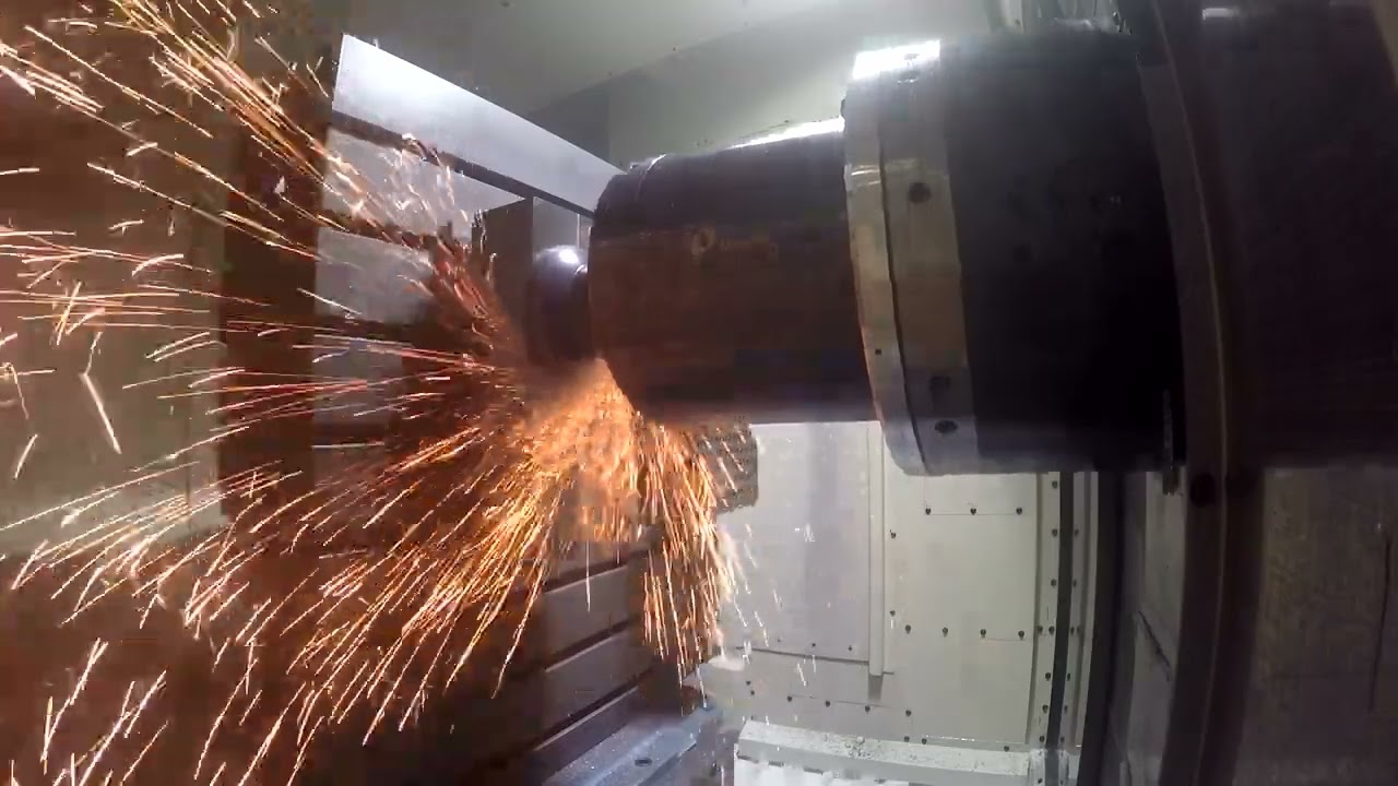 Cast iron machining  on a71nx