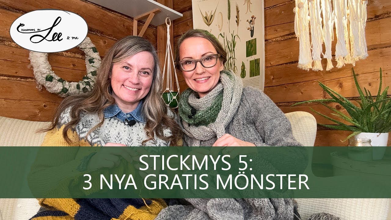 Stickmys 5: M&ouml;nstersl&auml;pp, hantverksm&auml;ssor och sticktillbeh&ouml;r