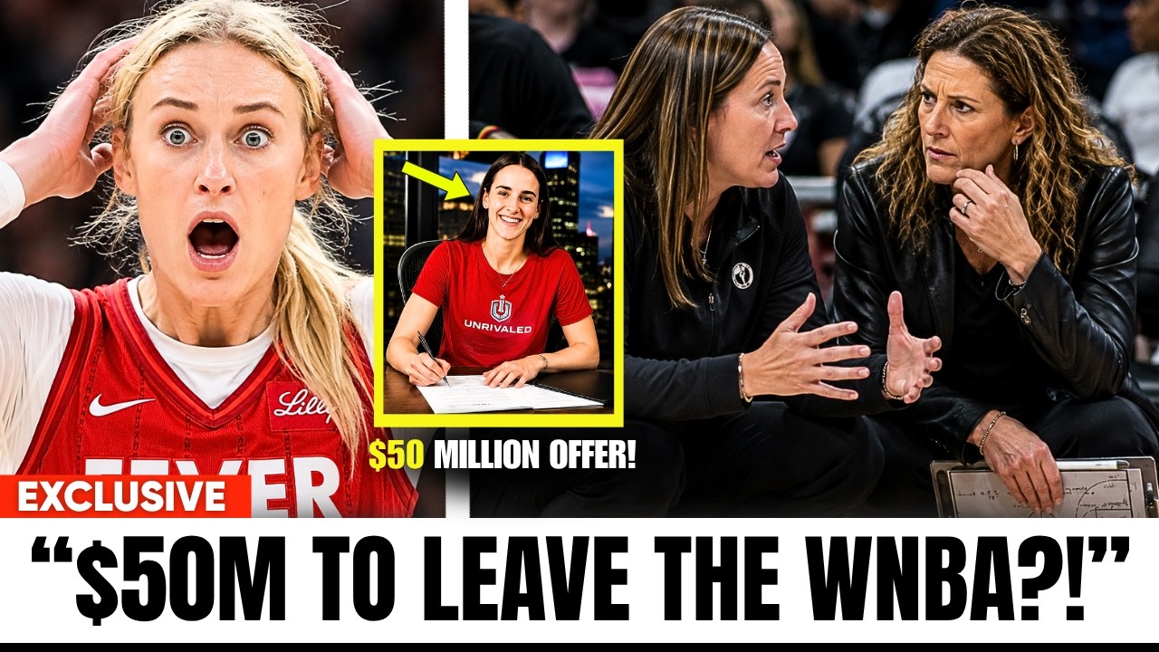 Caitlin Clark ACCEPTS $50M Unrivaled Offer &mdash; Indiana Fever Left COMPLETELY STUNNED!